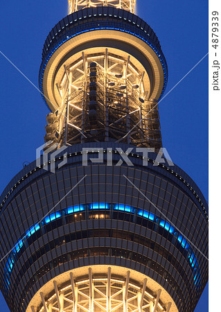 東京スカイツリー（ライトアップ「粋」） 4879339