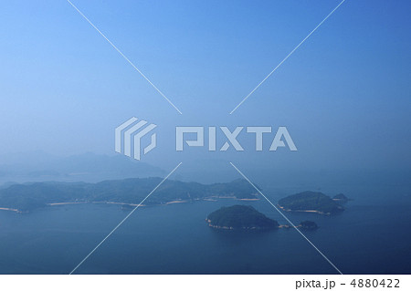 岡山 笠岡諸島 鳥瞰 岡山 笠岡諸島 鳥瞰 4880422