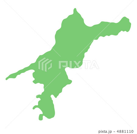愛媛県の地図 4881110