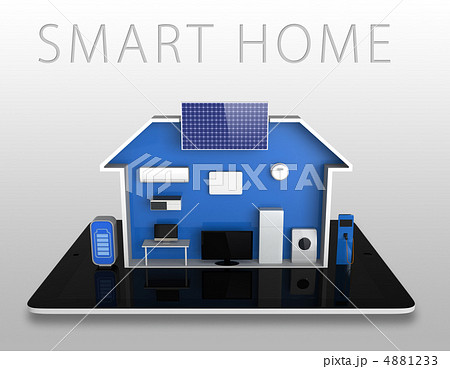 スマートホームコンセプト（注釈なし） 4881233
