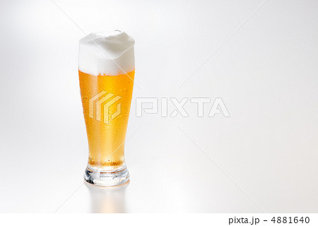 【A3対応】グラスビールの全体（横） 4881640