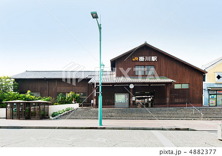 静岡県掛川市のJR掛川駅 静岡県掛川市のJR掛川駅 4882377