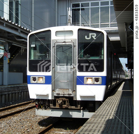 水戸線　415系　友部駅 4883859