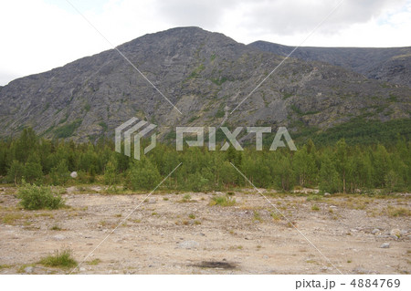 Big mountain in north of Russia 4884769