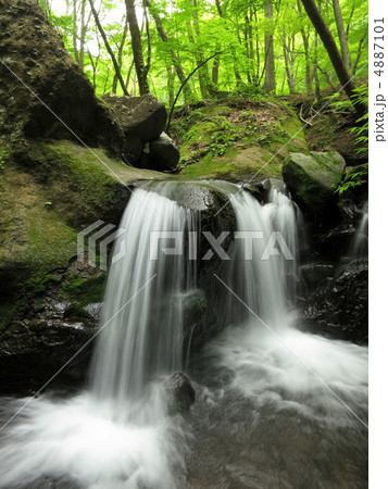 庚申山の滝 庚申山の滝 4887101