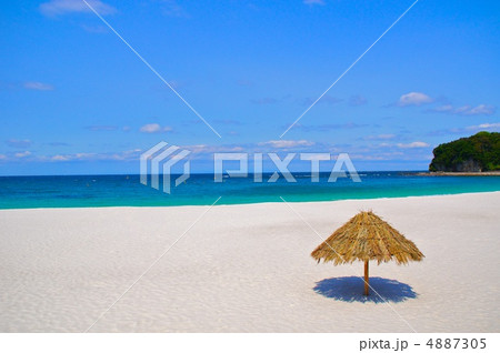 美しいホワイトビーチ 4887305