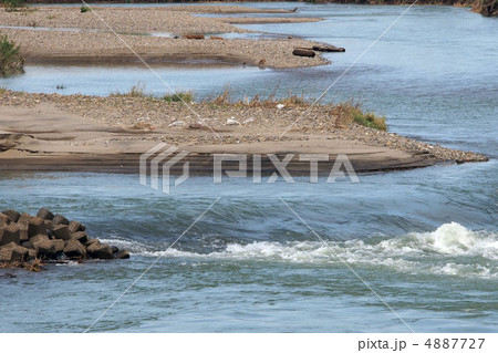 鬼怒川で見つけた地形 4887727
