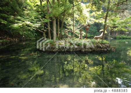 名水百選 出流原弁天池 栃木県 名水百選 出流原弁天池 栃木県 4888385