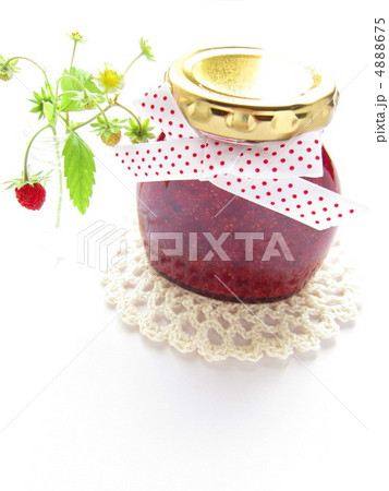 手作りのワイルドストロベリージャム 4888675