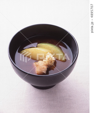 冬瓜のお吸い物 4895707