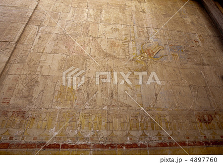 ancient Egyptian colored bas-reliefs ancient Egyptian colored bas-reliefs 4897760