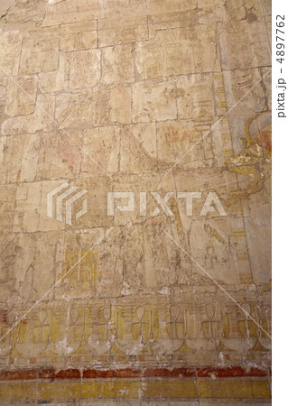 ancient Egyptian colored bas-reliefs ancient Egyptian colored bas-reliefs 4897762