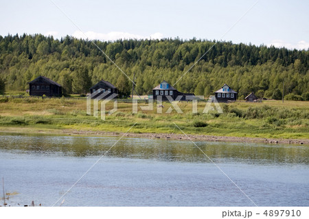 Russian village 4897910