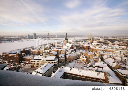 top view of old Riga 4898158
