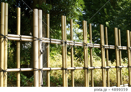 竹垣のある風景 竹垣のある風景 4899359
