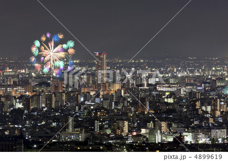 花火と夜景 4899619