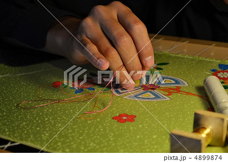 伝統工芸・江戸刺繍 伝統工芸・江戸刺繍 4899874