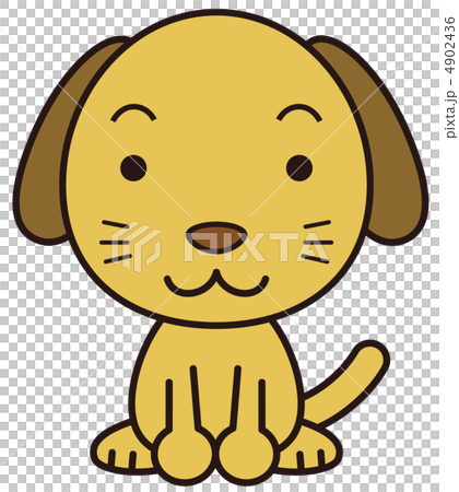 お座り犬 4902436