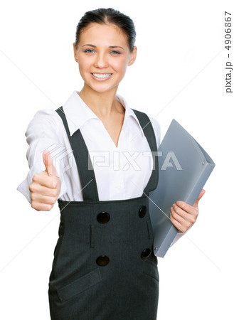 Smiling businesswoman.. 4906867