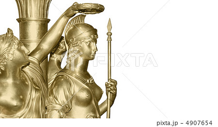 Antique soldiers of the woman 4907654