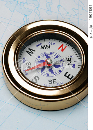 Compass and card 4907892