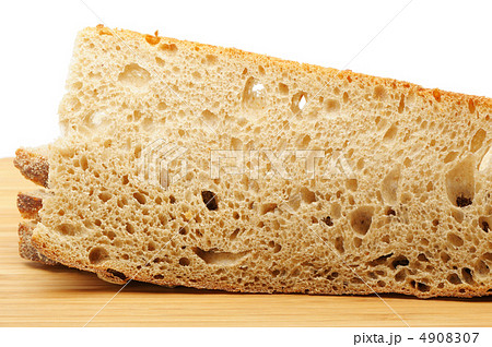The cut bread on a chopping board The cut bread on a chopping board 4908307