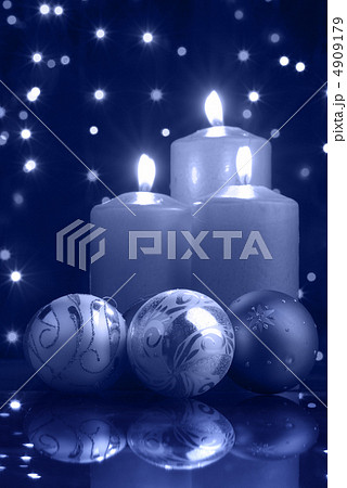 Christmas evening blue cold Christmas evening blue cold 4909179