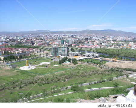 ウランバートル市街遠望 4910332