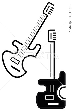 Guitar - isolated vector icon 4912706