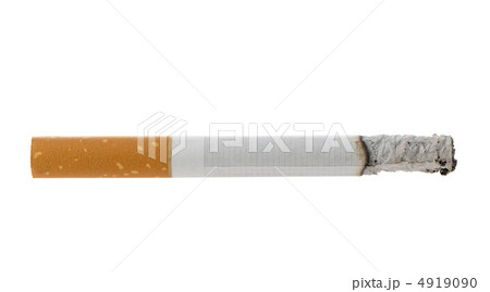 Burning cigarette with ashes 4919090