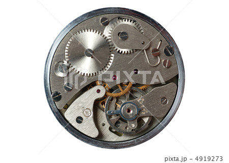 isolated old watch 4919273