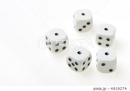 isolated dices 4919274