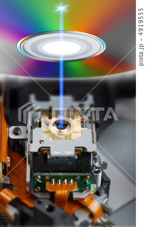 Laser head and blue beam Laser head and blue beam 4919555