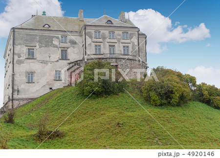 Ancient castle on a hill Ancient castle on a hill 4920146