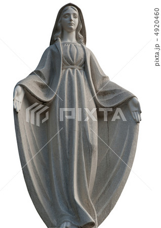 Monument Lady of Guadalupe on a cemetery Monument Lady of Guadalupe on a cemetery 4920460