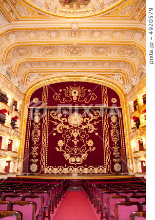 Auditorium and curtain 4920579