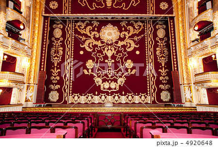 Auditorium and curtain 4920648