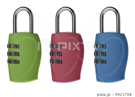 Set color the lock with a digital code 4921708
