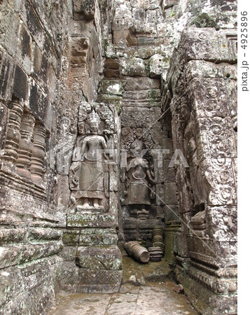 世界遺産 アンコール遺跡・バイヨン寺院のデバター 世界遺産 アンコール遺跡・バイヨン寺院のデバター 4925896