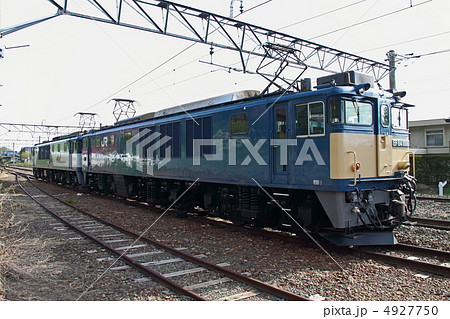 田沢駅　ＥＦ６４電気機関車重連 4927750
