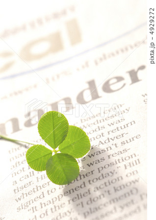 四ツ葉のクローバー 四ツ葉のクローバー 4929272