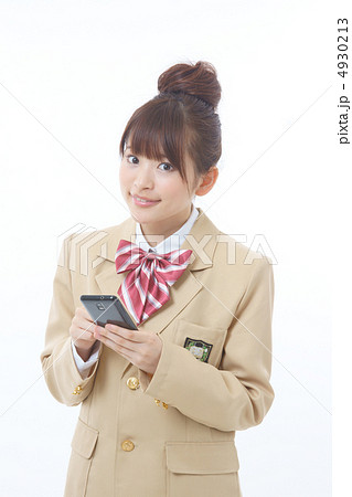女子高生(スマホ) 女子高生(スマホ) 4930213