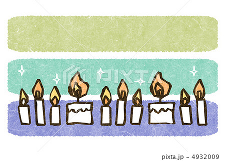 たくさんのロウソク 4932009