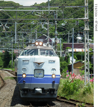 急行ぶらり鎌倉号　485系　鎌倉駅 4932611