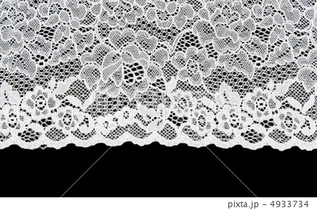 White patterned lace 4933734
