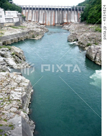 岐阜県　大井ダム　The Ooi Dam in Gifu Prf. 4934824
