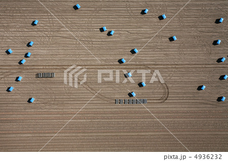 空撮玉ねぎ畑 4936232