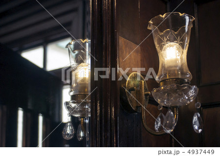 山手111番館のアンティーク照明 4937449
