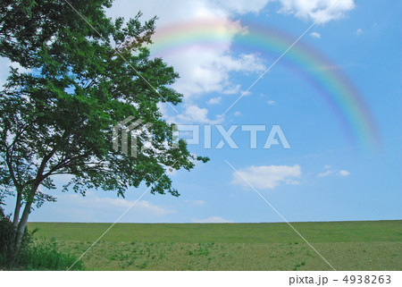 虹のある風景 4938263