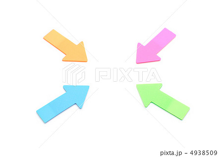 矢印　集中 4938509